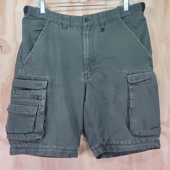 Boy Scouts of America Other - Vintage Boy Scouts of America‎ Mens Green Cargo Uniform Shorts Size 32 Canvas